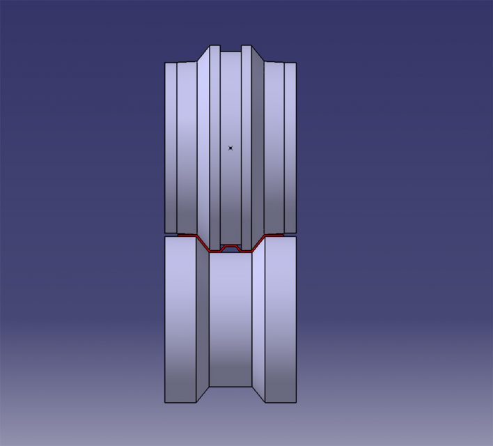 使用(yòng)冷弯型材做垫料调试方式